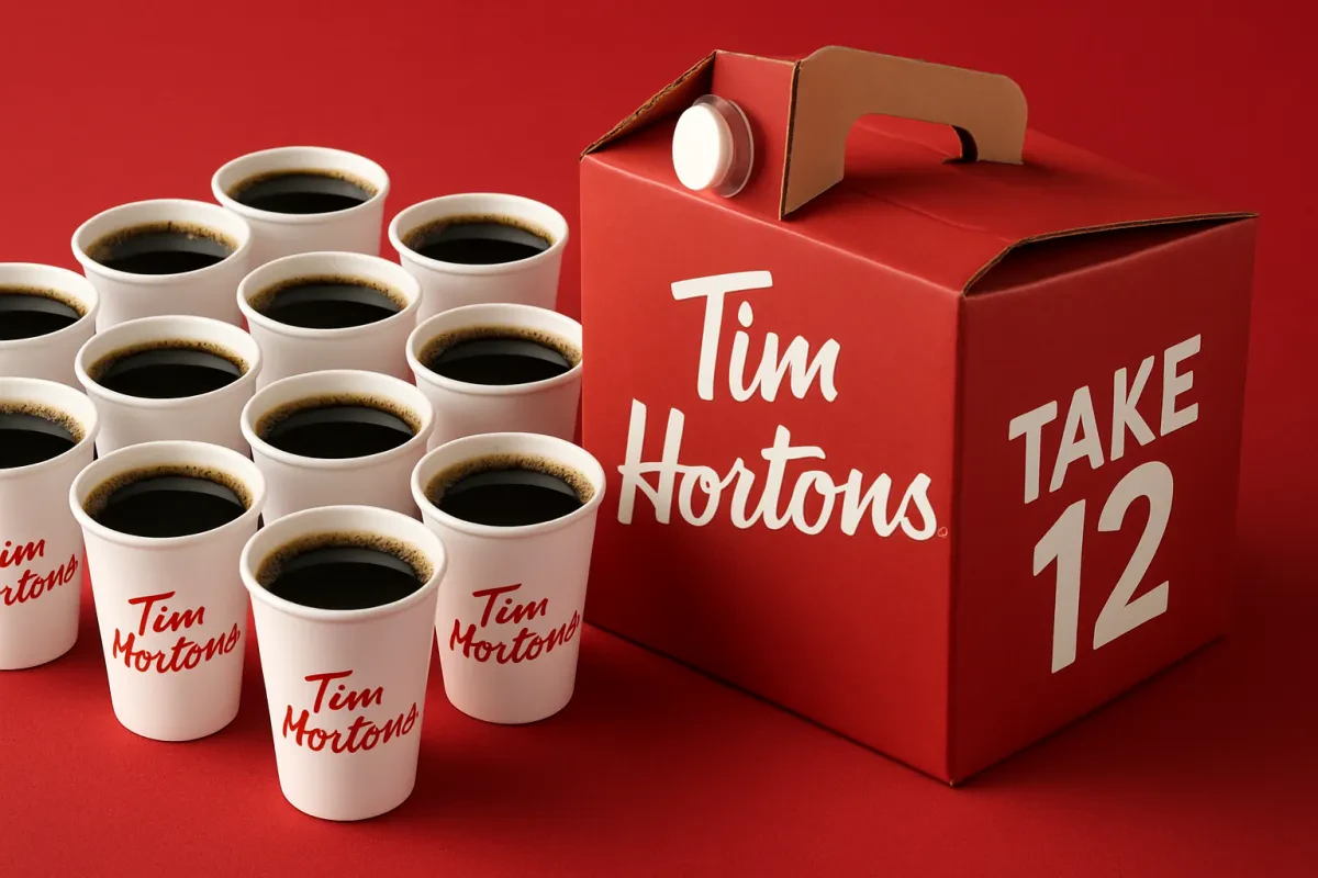 Tim Hortons Take-12 Box Prices by Country