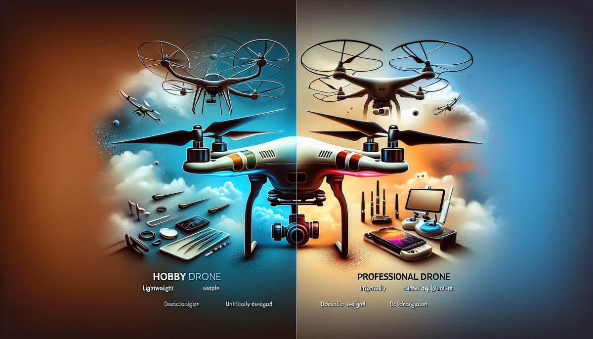 Unraveling RC Hobby Drones vs Professional Drones