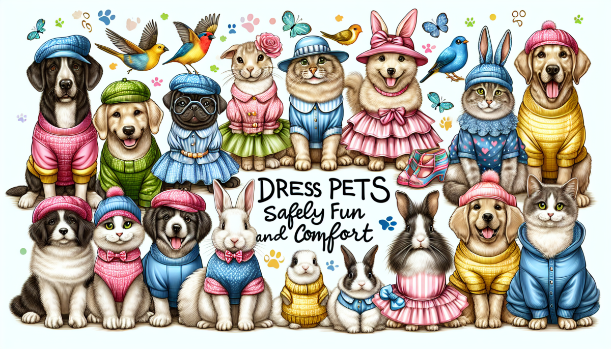 Dress Pets Safely for Fun and Comfort