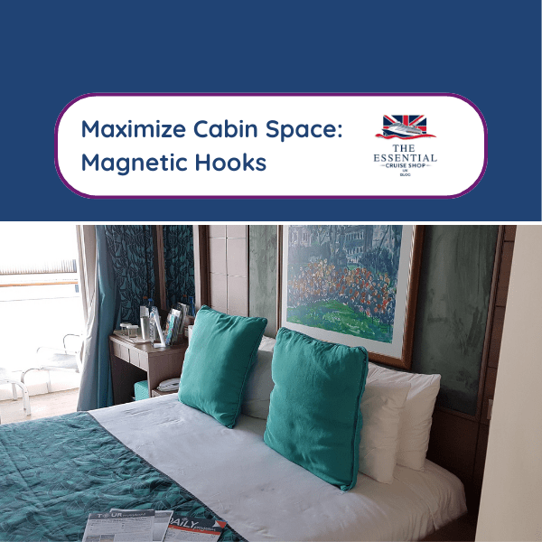 How do I increase the hanging space in my cruise ship cabin?