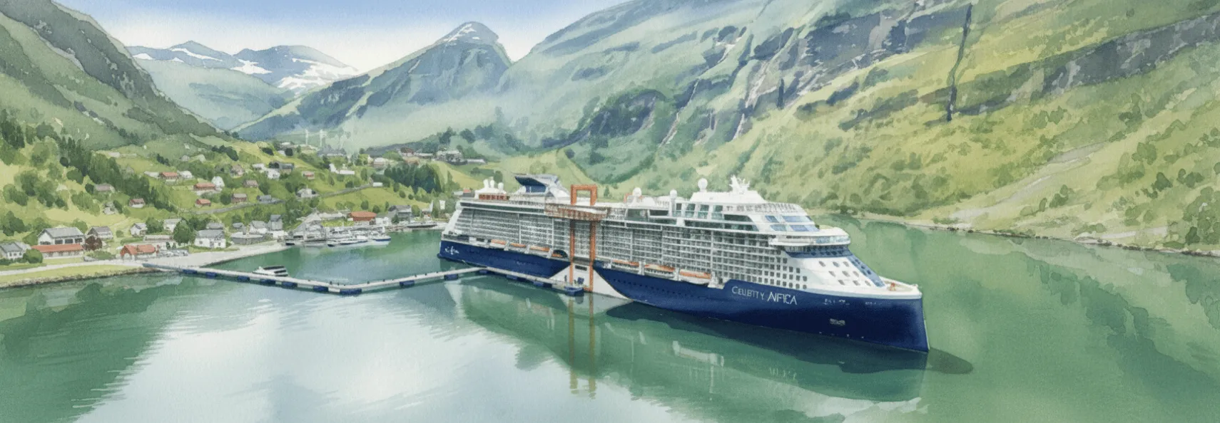 The Essential Cruise Shop's expert guide to Celebrity Cruises, featuring one of their signature cruise ships.