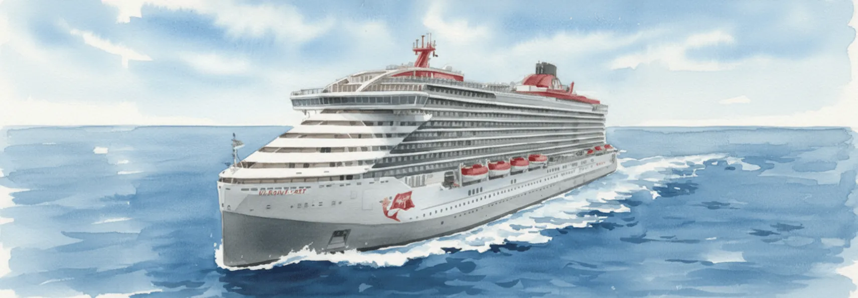 Virgin Voyages: The Ultimate 2025 Guide 2 The Essential Cruise Shop's expert guide to Virgin Voyages, featuring one of their signature cruise ships.