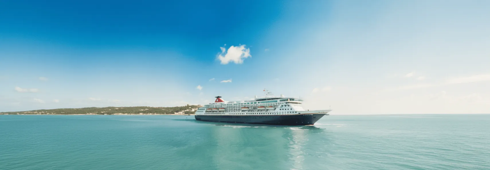 The Essential Cruise Shop's expert guide to Fred. Olsen Cruise Lines, featuring one of their signature cruise ships.