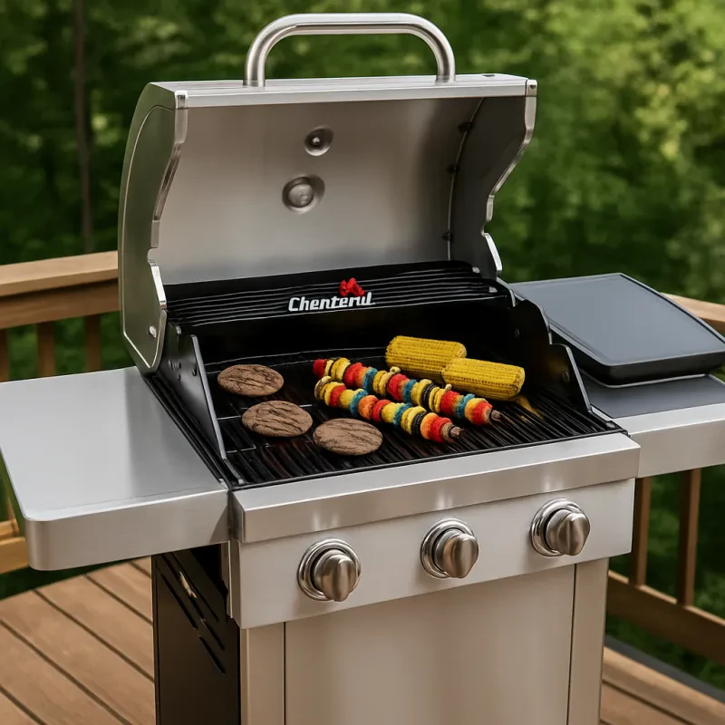 Get ready to enjoy delicious meals and simple grilling with this reliable stainless steel beauty