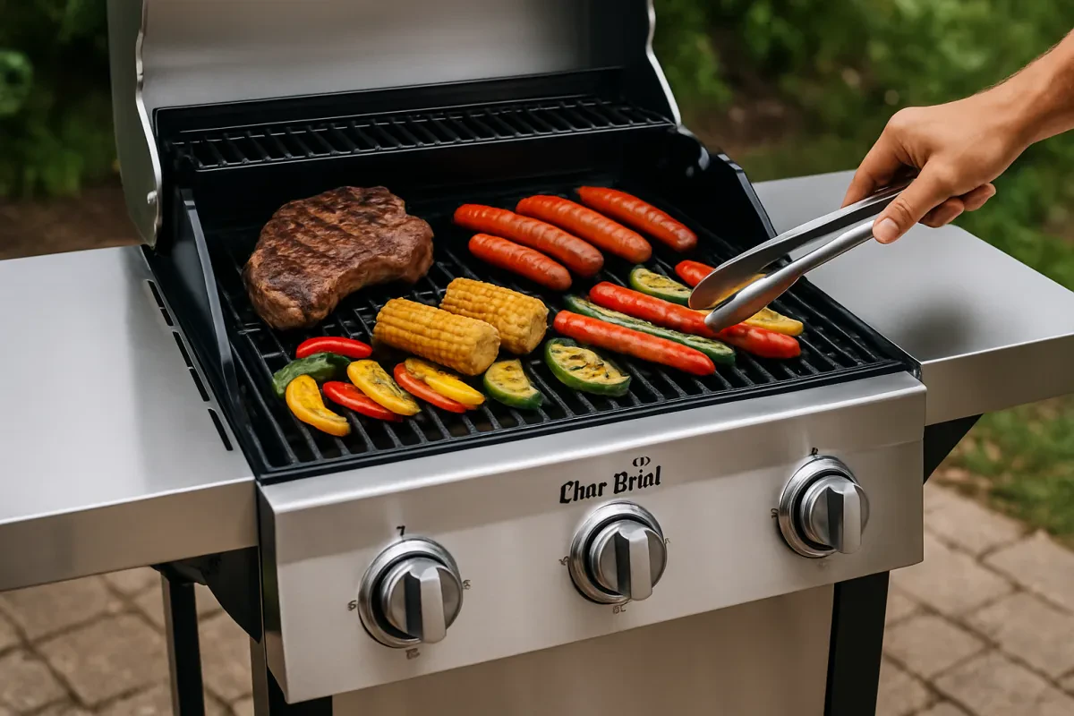 Perfect Grilling with Char-Broil 3-Burner Stainless Steel