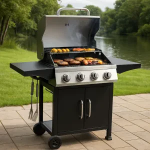 Unleash your inner pitmaster wherever you go with this powerful grill