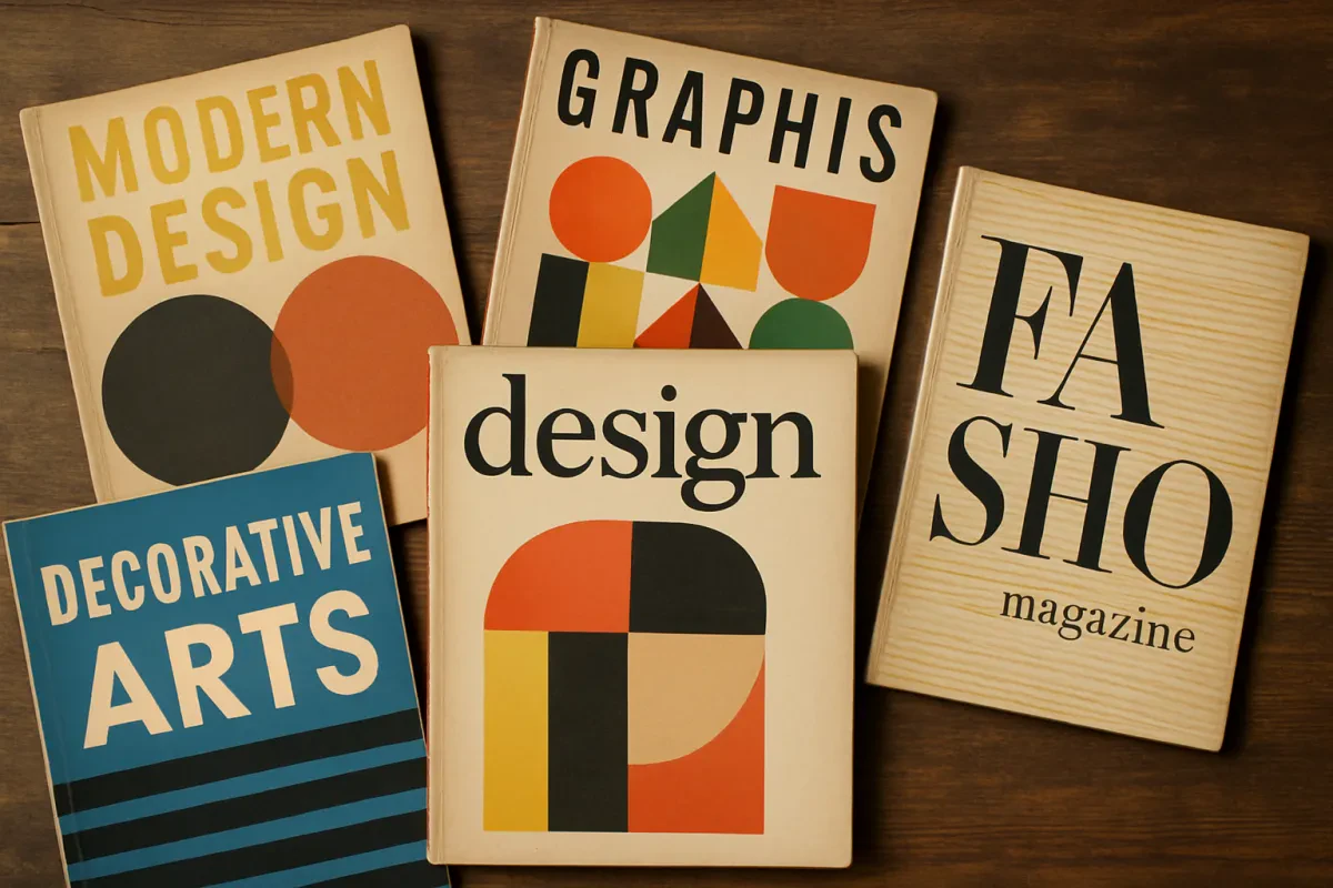 Explore the Vintage Design Magazines Collection Today