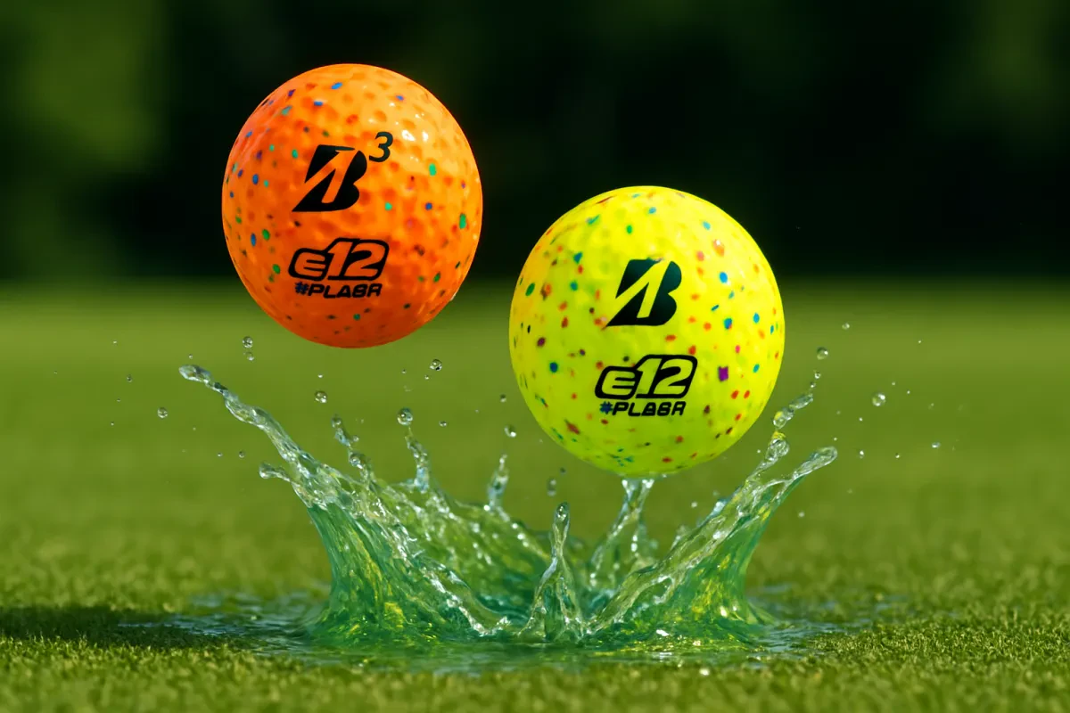 Bridgestone Golf e12 Splash Balls for Fun Play