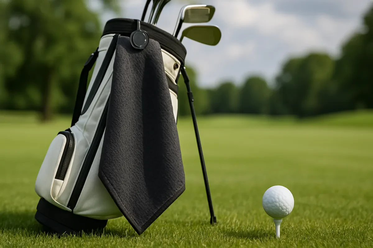 Stay Dry and Clean with Magnetic Golf Towel