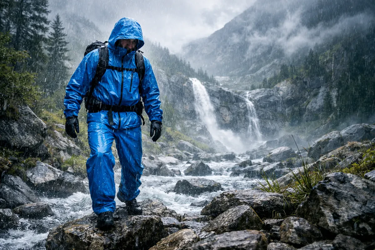 Stay Dry with This Lightweight Rain Suit