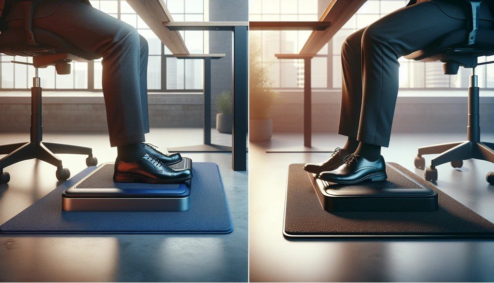 Ergonomics Showdown: Anti-Fatigue Mats vs. Footrests