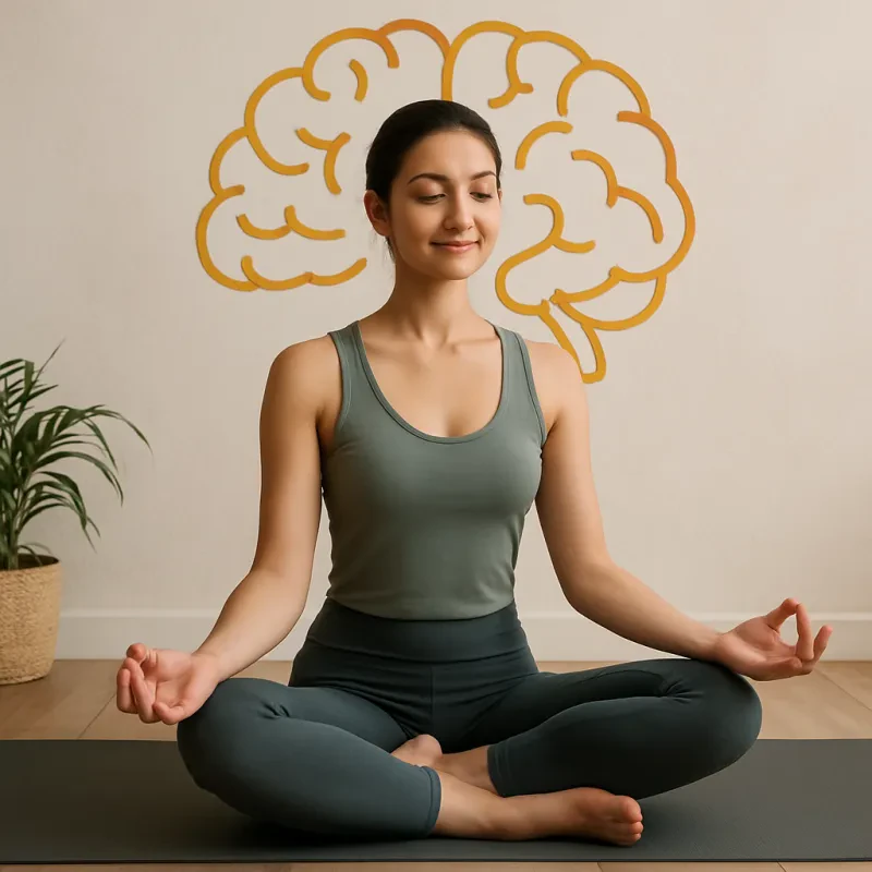 Find peace and happiness through simple yoga practices