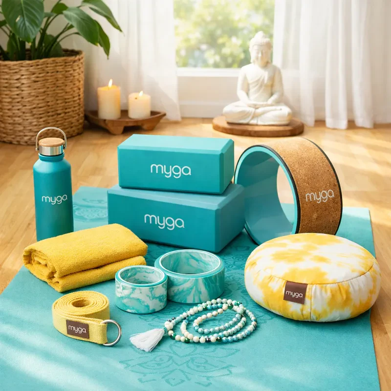 Add a splash of color and comfort to your yoga journey