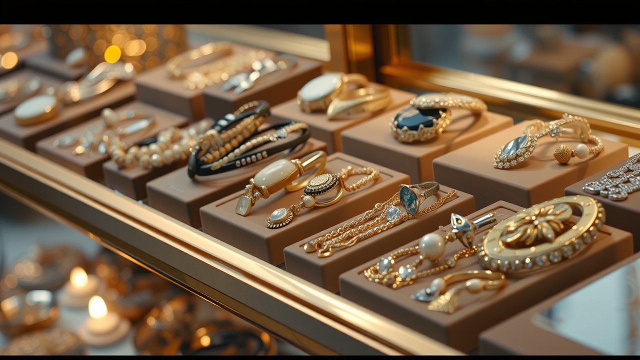 Gold and Silver Mixed Metal Jewelry