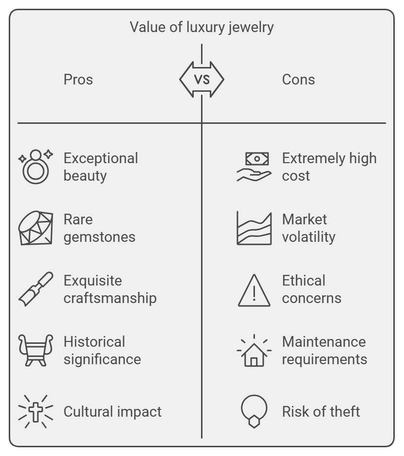 Factors influencing jewelry prices