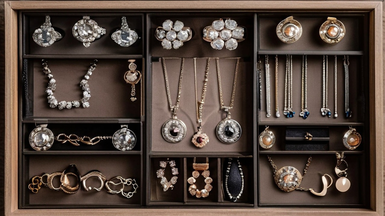 Jewelry box storage