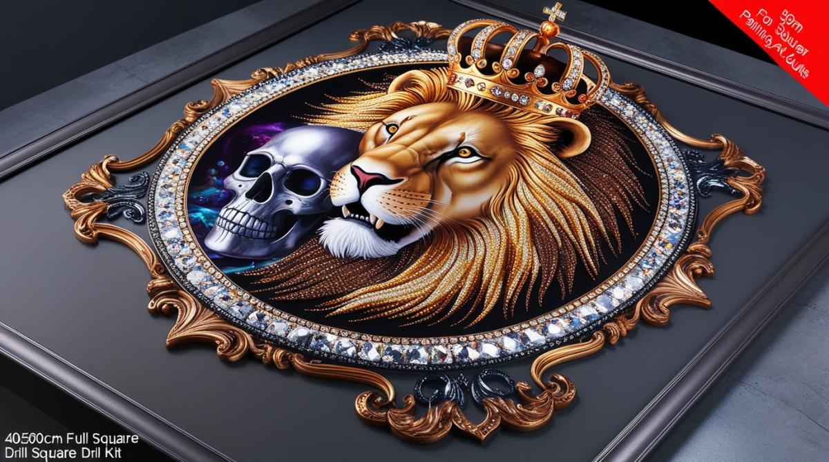 "From Start to Finish: Creating a Masterpiece with Figured’Art Diamond Painting Kit"