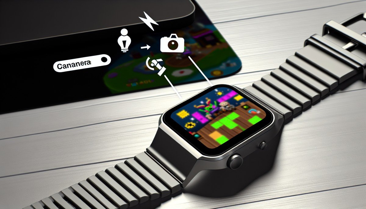Game and Snap: The Ultimate Smartwatch with Games and Camera