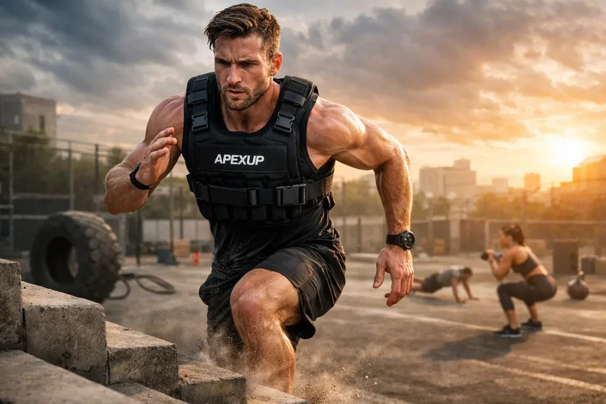 Boost Workouts with APEXUP 10lbs Weighted Vest