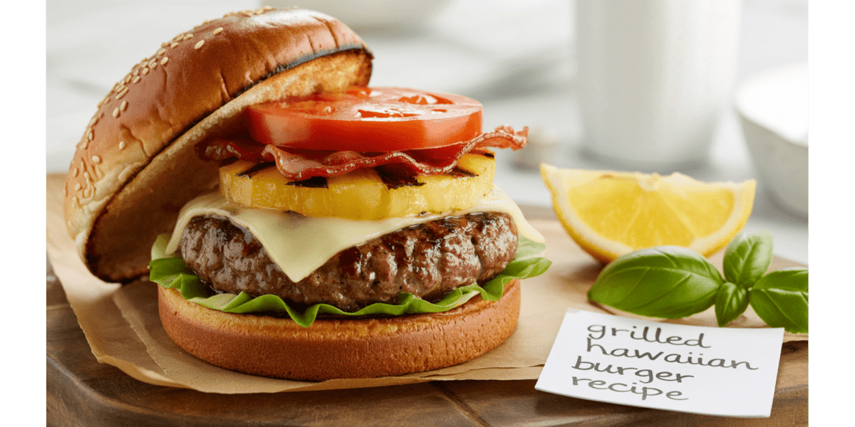 Grilled Hawaiian Burger Recipe