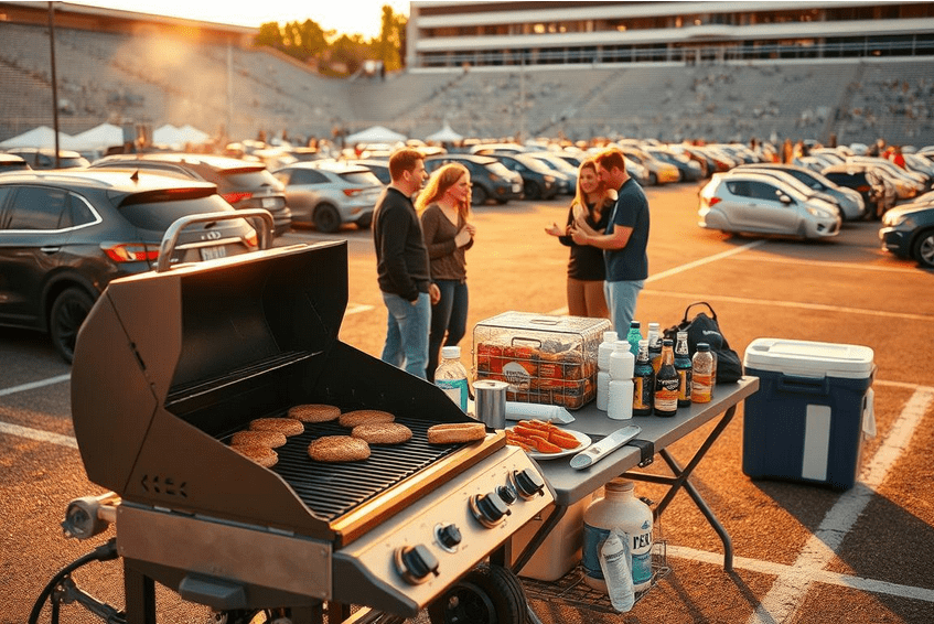 Tailgating Safety Tips for Grilling at the Stadium