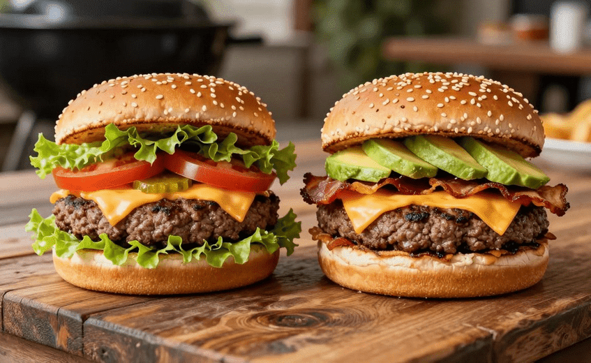 Burgers 101: Smash Burgers vs Thick Burgers