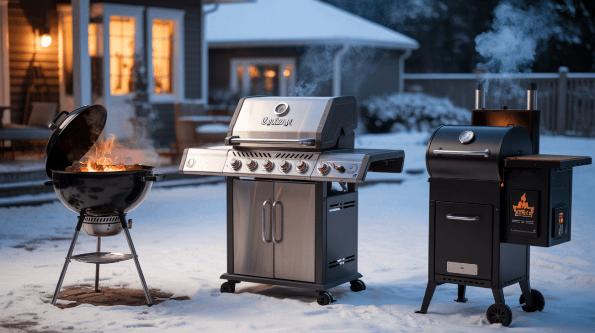 Charcoal vs Gas vs Pellet Grills in Winter: Which Performs Best?