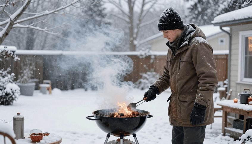 Winter Grilling Safety Tips: Snow, Ice, and Carbon Monoxide Risks