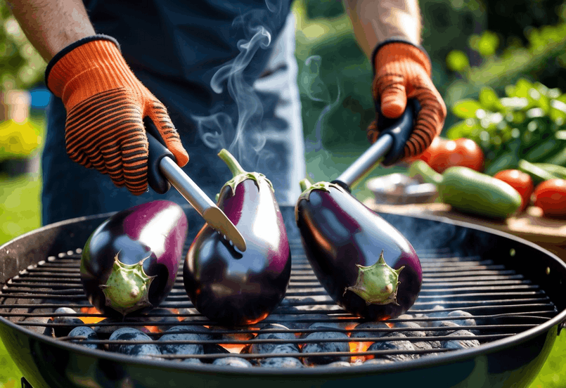 How to Grill Whole Eggplants: Step-By-Step Recipe and Tips