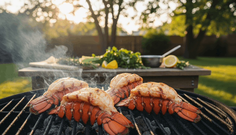 How to Grill Lobster Tails