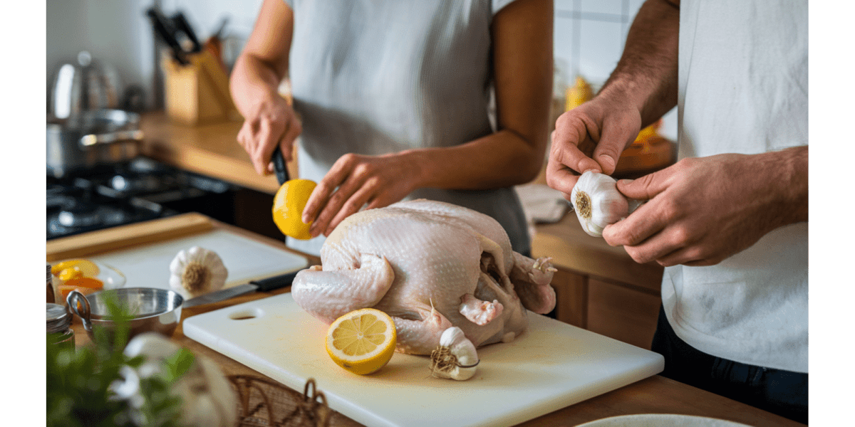 How to Grill a Whole Chicken with Lemon Garlic