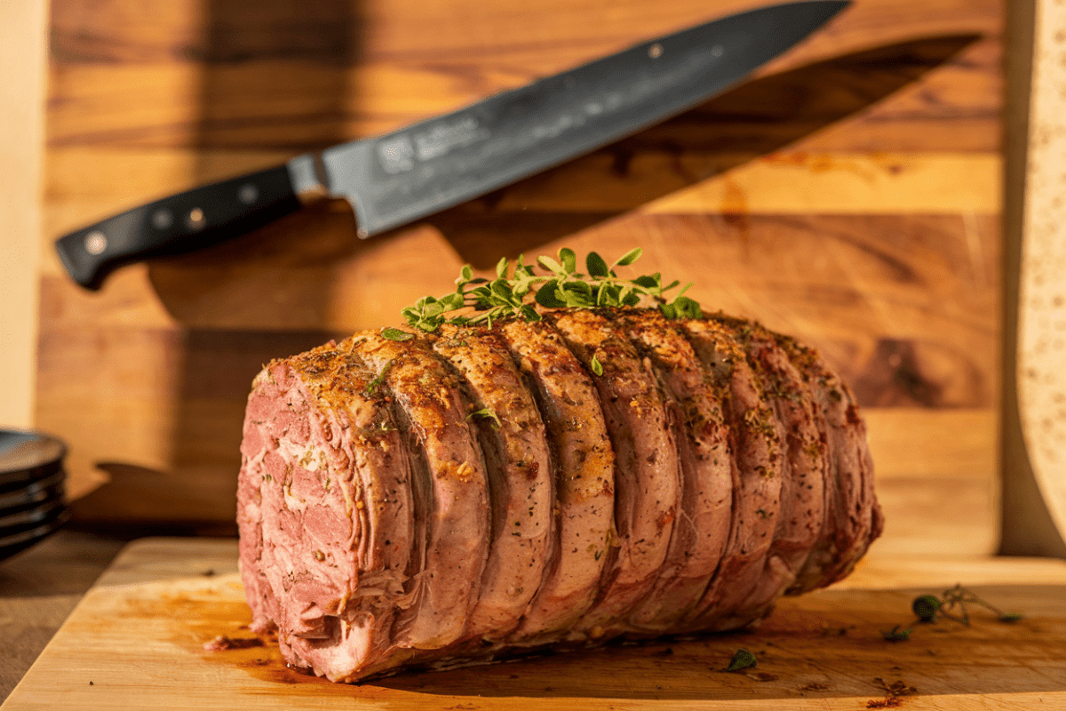 How to Grill a Stuffed Rib Roast