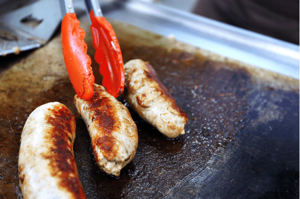 cooking on a griddle