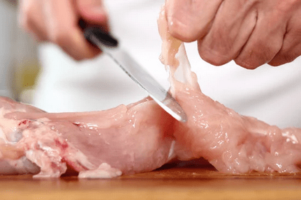 removing the membrane on ribs