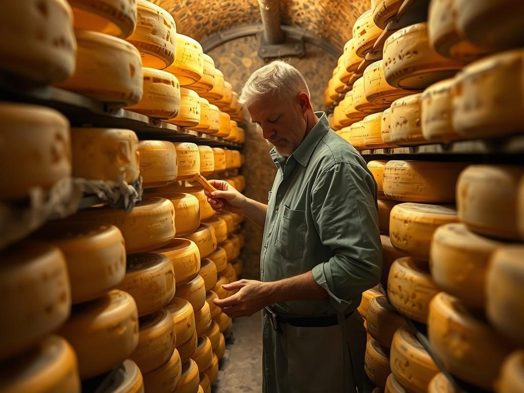 Origins of Mimolette cheese