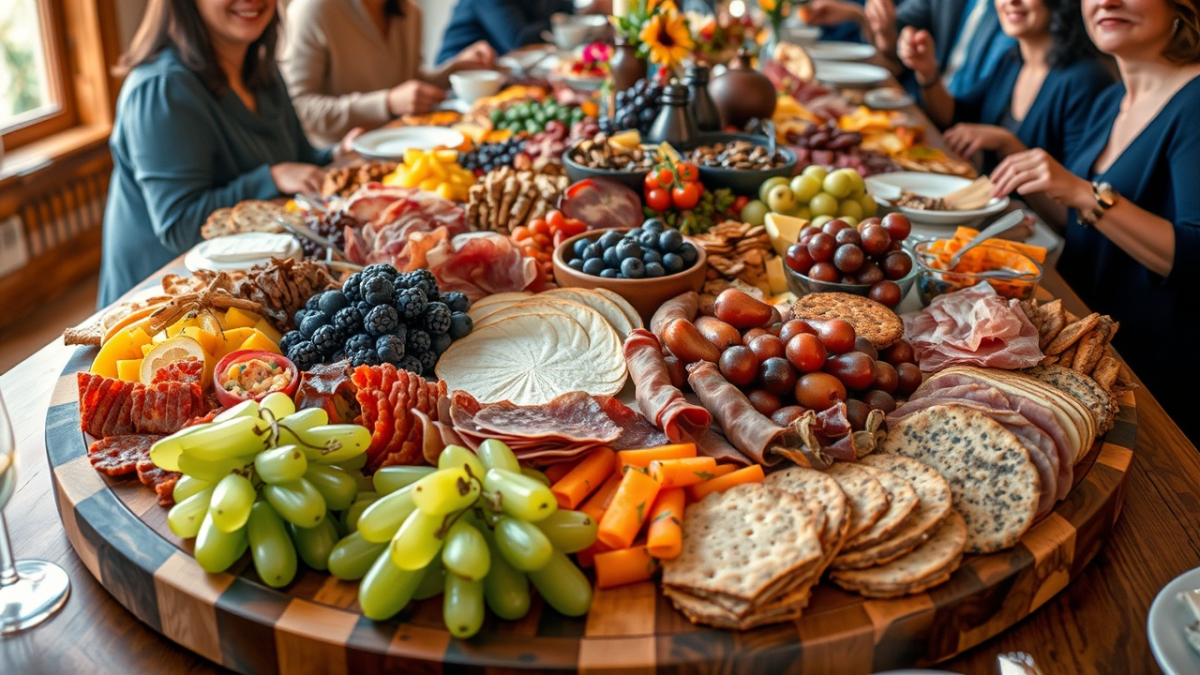 Crowd-Pleasing Charcuterie Board Ideas for 20 Guests