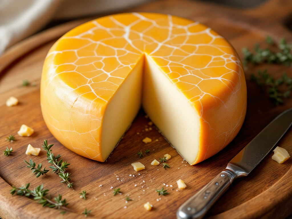 Havarti Cheese - A Danish cheese with a buttery flavor and creamy consistency.