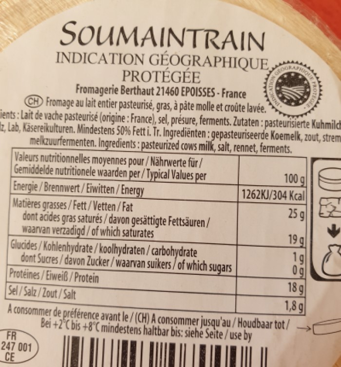 Soumaintrain Rich Nutritional Profile