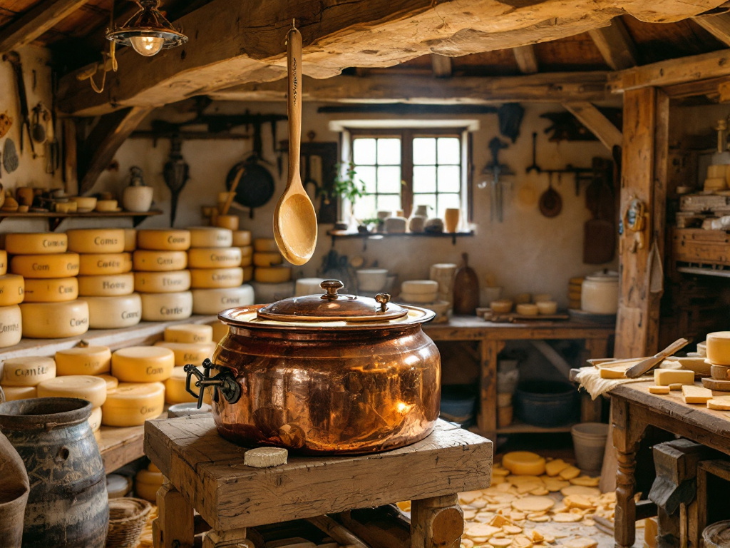Comté- Mountain-Cheese-Wheels