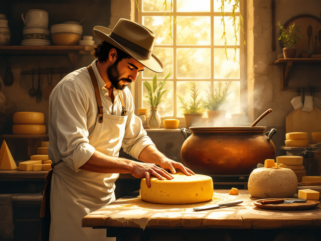 Discover Authentic French Cheese Making Techniques: The step-by-step cheese crafting process.