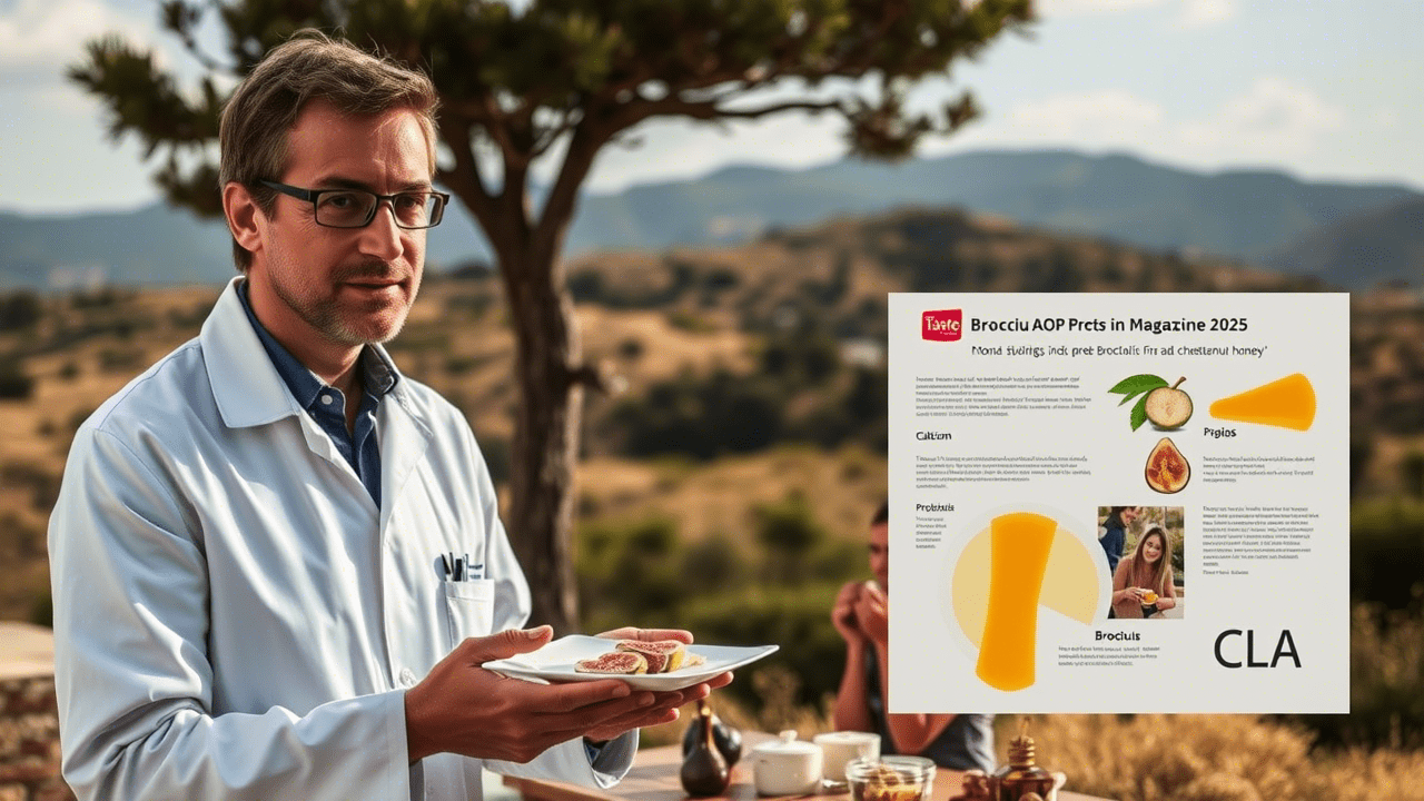 the health benefits of Brocciu