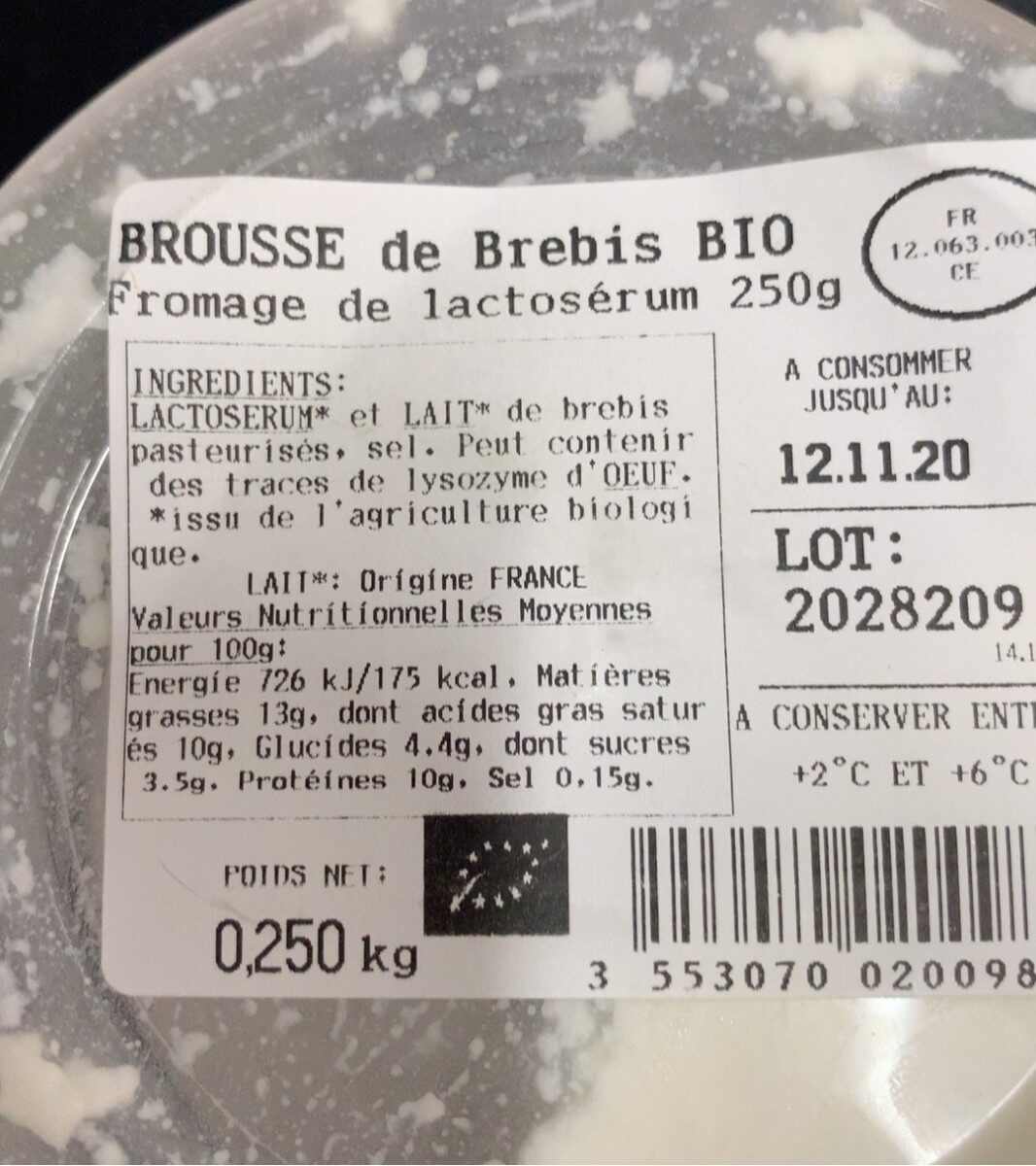 Brousse de Brebis is a Nutritious Choice