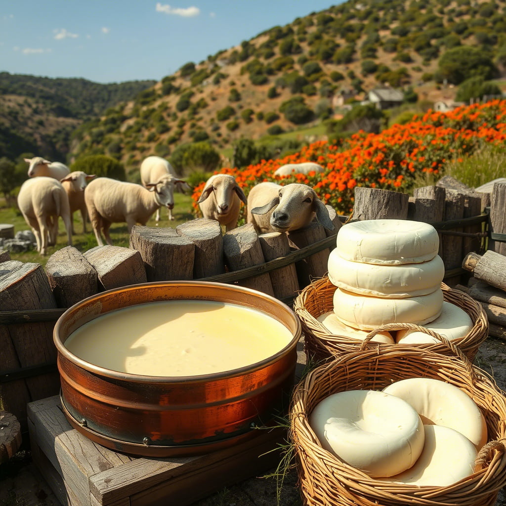 The Art of Brocciu Cheese Production