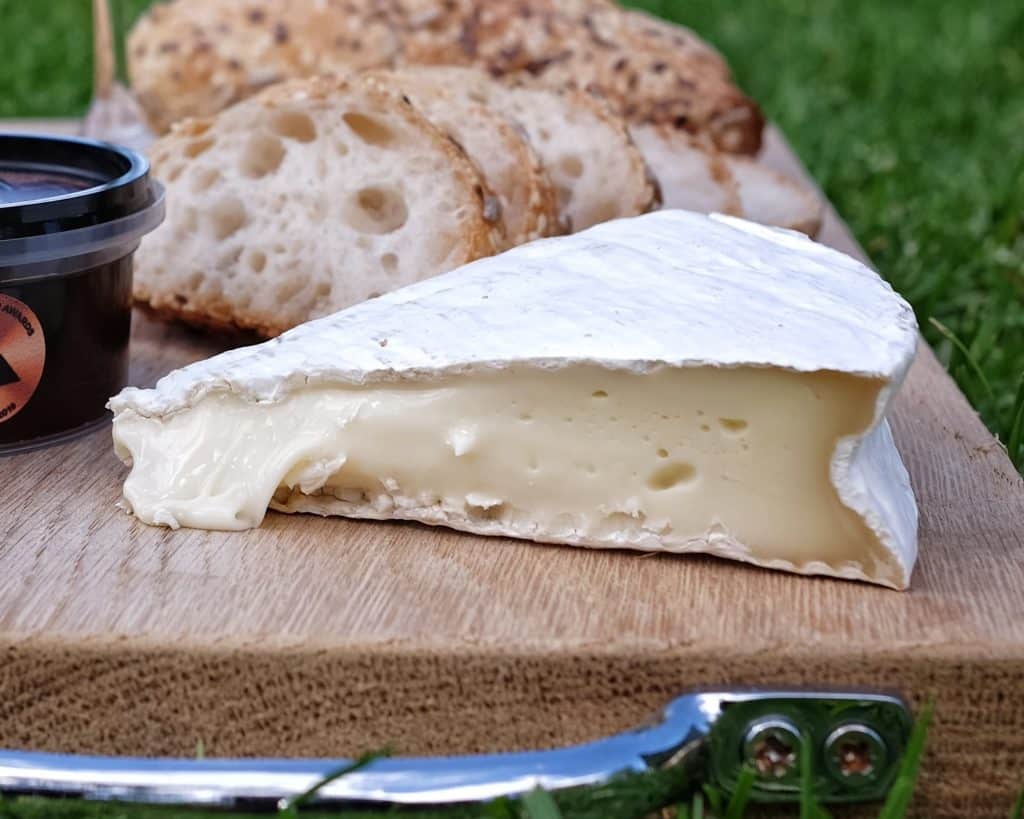 Texture of Brie de Nangis