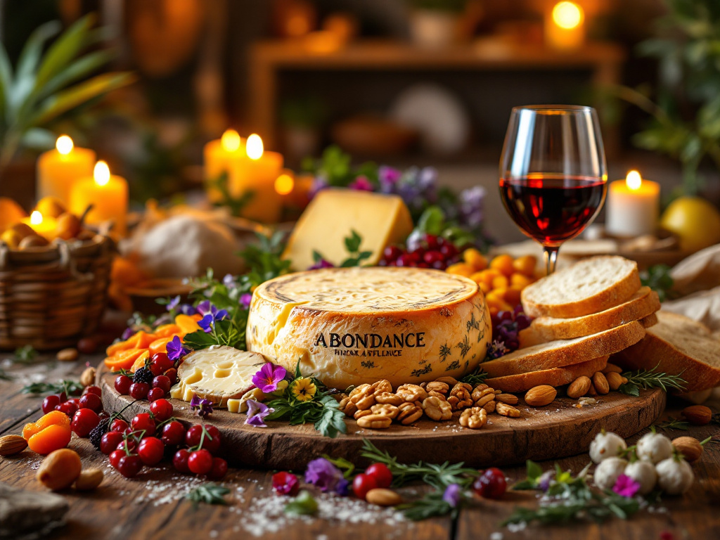 Pairing Abondance French cheese