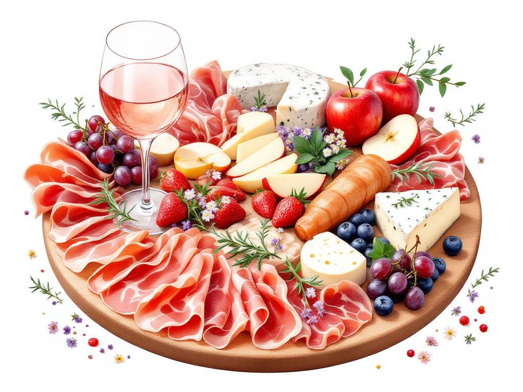  Rosé: The versatile and refreshing pairing for your charcuterie board.