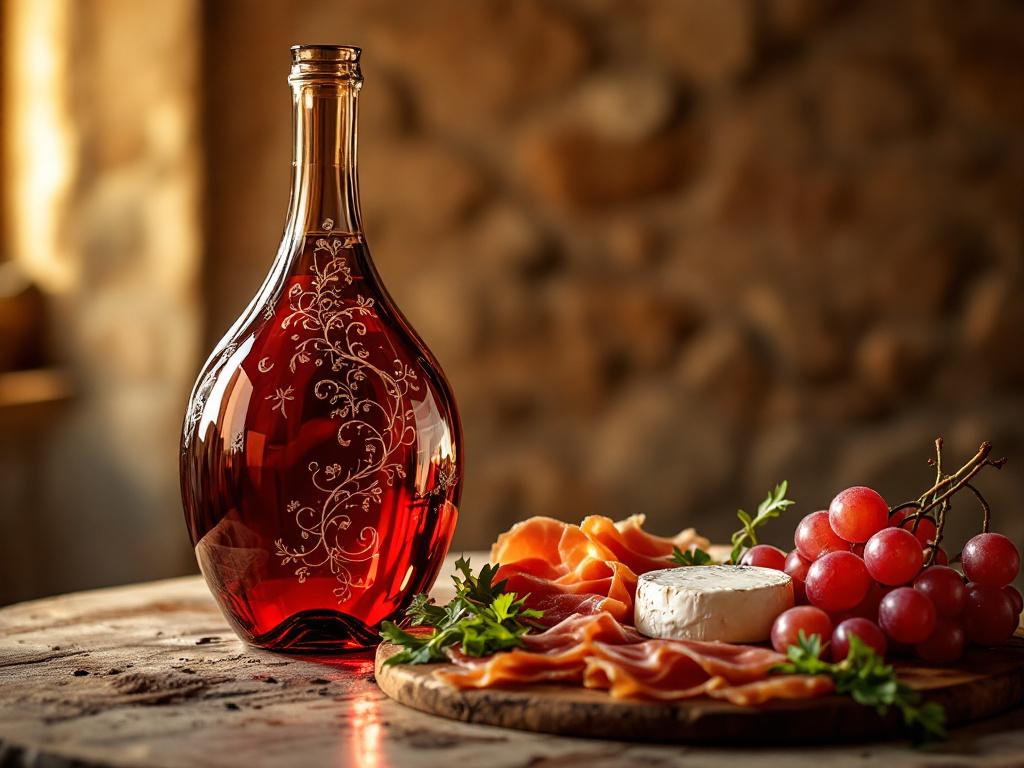 Grenache paired with a charcuterie board