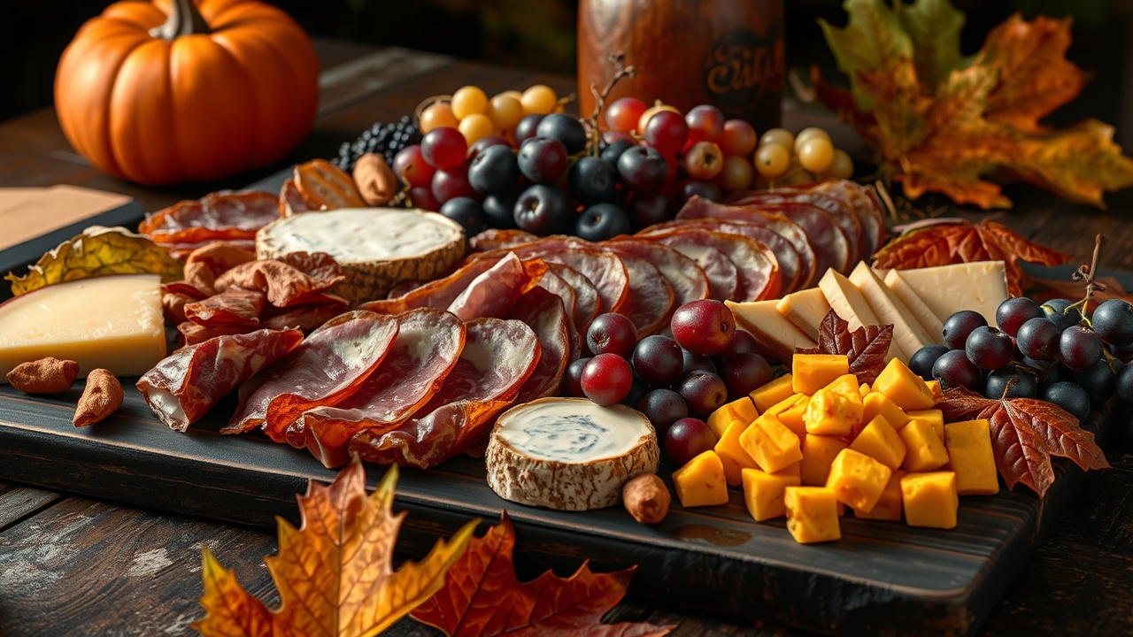 A Cozy Fall Charcuterie Board