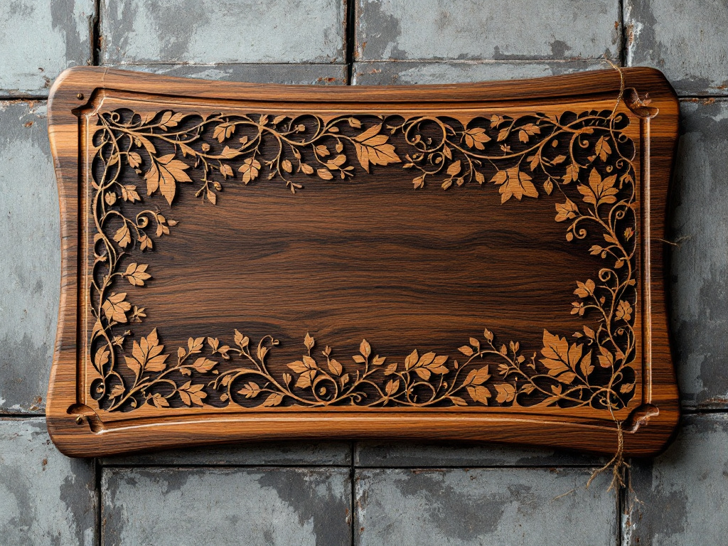  A rustic wooden charcuterie board, perfect for showcasing your culinary creations.