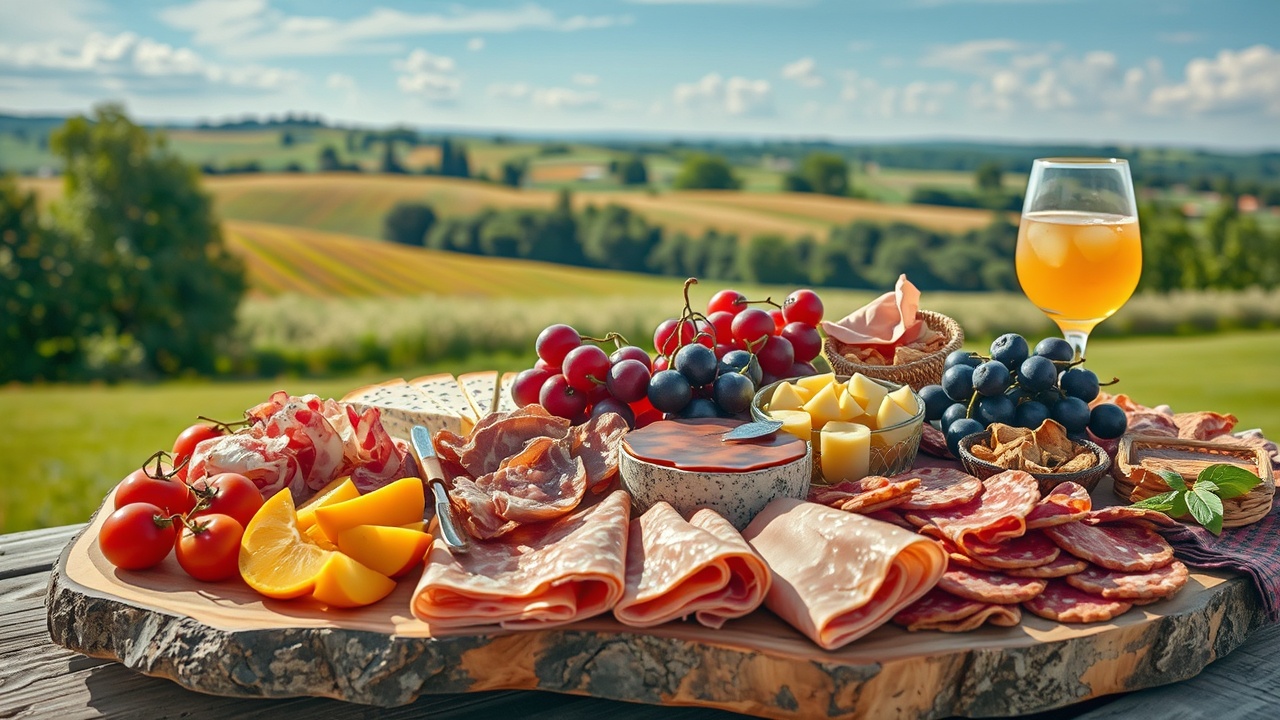 A Refreshing Summer Charcuterie Board